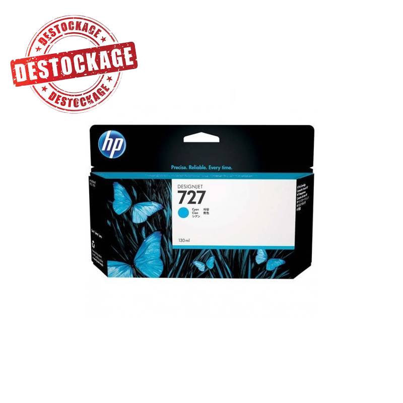 Cartouche d'encre Original DesignJet HP 727 130 ml - Cyan (B3P19A) Cartouche d'encre Original DesignJet HP 727 130 ml - Cyan (B3P19A)