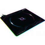 Tapis Souris Gamer AQIRYS ECLIPSE Moyen RVB - Noir