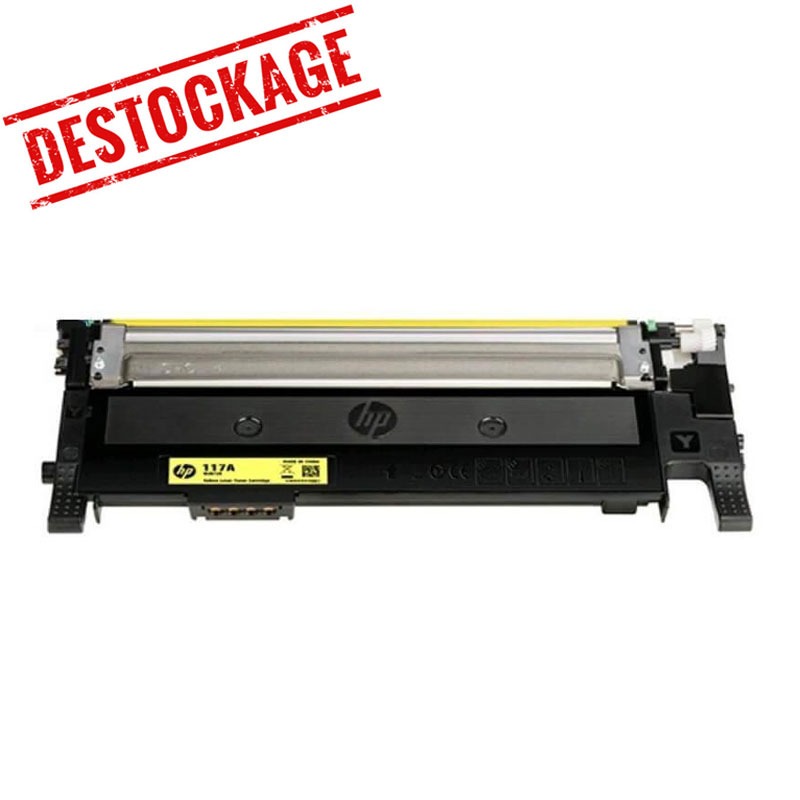 Toner Laser Adaptable Compatible Hp 117A Avec puce - Jaune Toner Laser Adaptable Compatible Hp 117A Avec puce - Jaune
