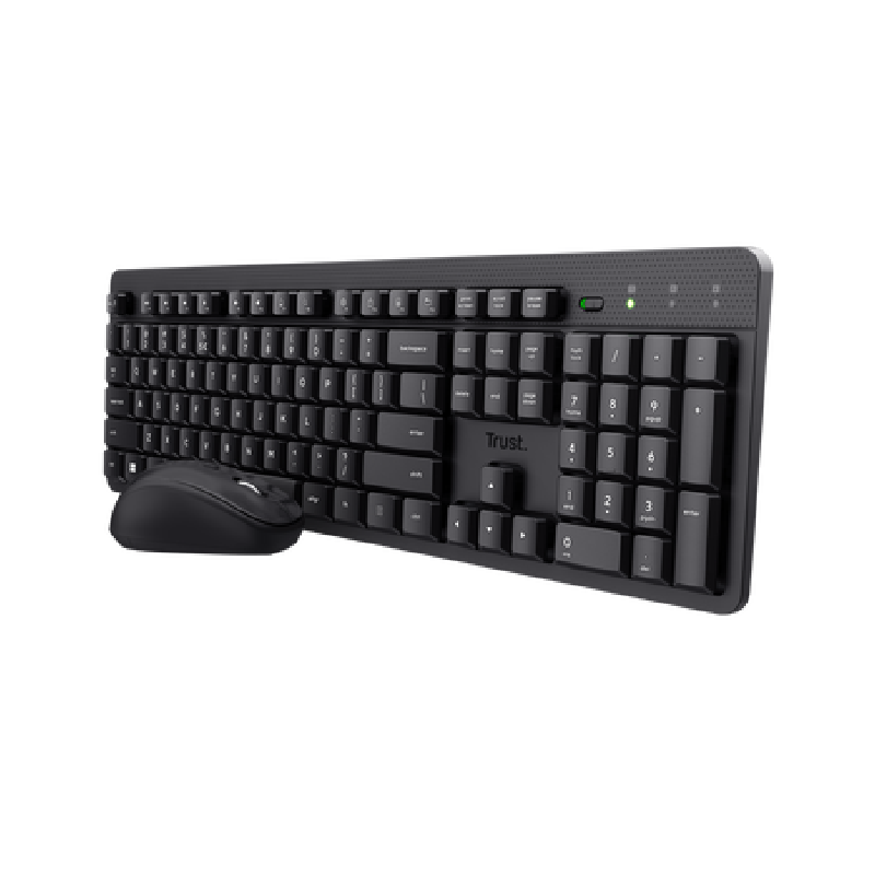 Ensemble Souris et Clavier Sans Fil TRUST Ody II AZERTY Français USB -Noir Ensemble Souris et Clavier Sans Fil TRUST Ody II AZERTY Français USB -Noir
