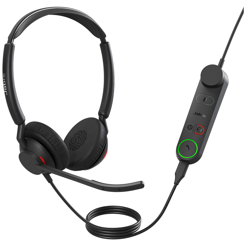 Micro Casque Filaire JABRA ENGAGE 50 II MS DUO USB-A - Noir Micro Casque Filaire JABRA ENGAGE 50 II MS DUO USB-A - Noir