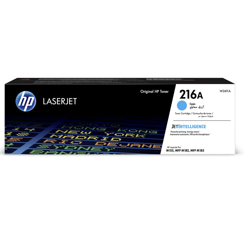 Toner LaserJet original HP 216A - Cyan (W2411A) Toner LaserJet original HP 216A - Cyan (W2411A)