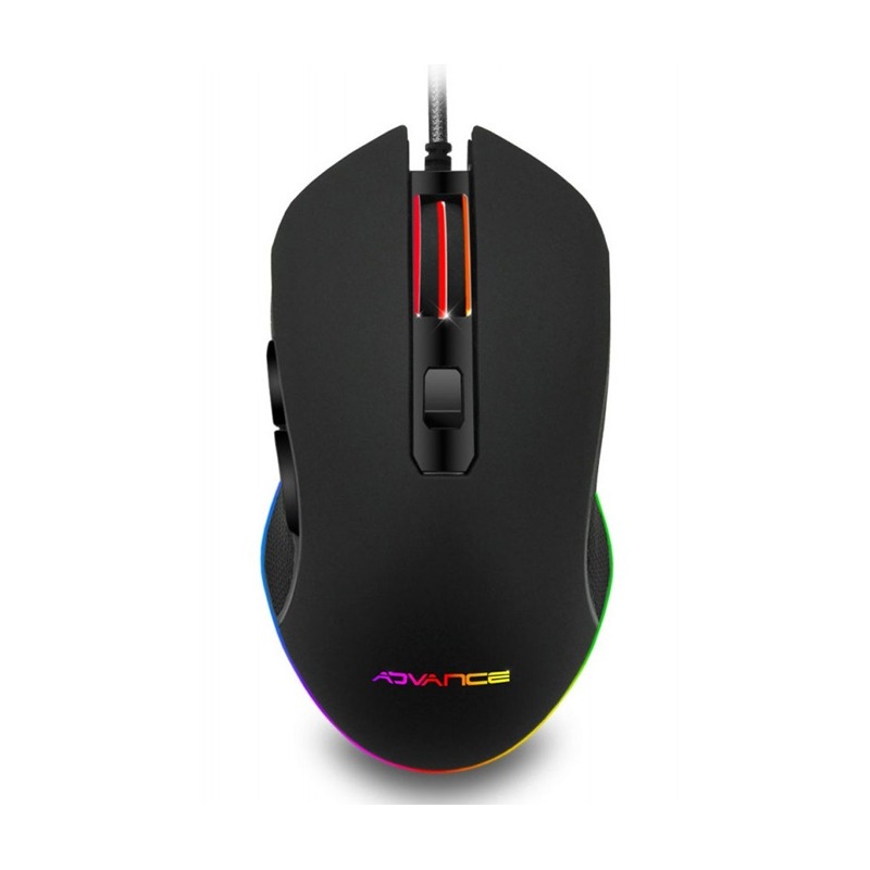 Souris Filaire Gamer ADVANCE GTA210 LED - Noir Souris Filaire Gamer ADVANCE GTA210 LED - Noir