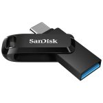 Clé USB SANDISK Ultra Dual Drive 64Go USB Type-C - Noir
