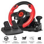 Volant De Course SPIRIT OF GAMER PRO 1 - Noir&Rouge