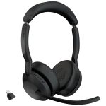 Micro Casque Sans Fil JABRA EVOLVE2 55 MS USB-A - Noir