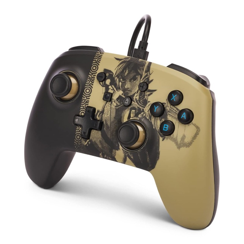 Manette de Jeu Filaire NINTENDO SWITH ZELDA - Noir&Gold