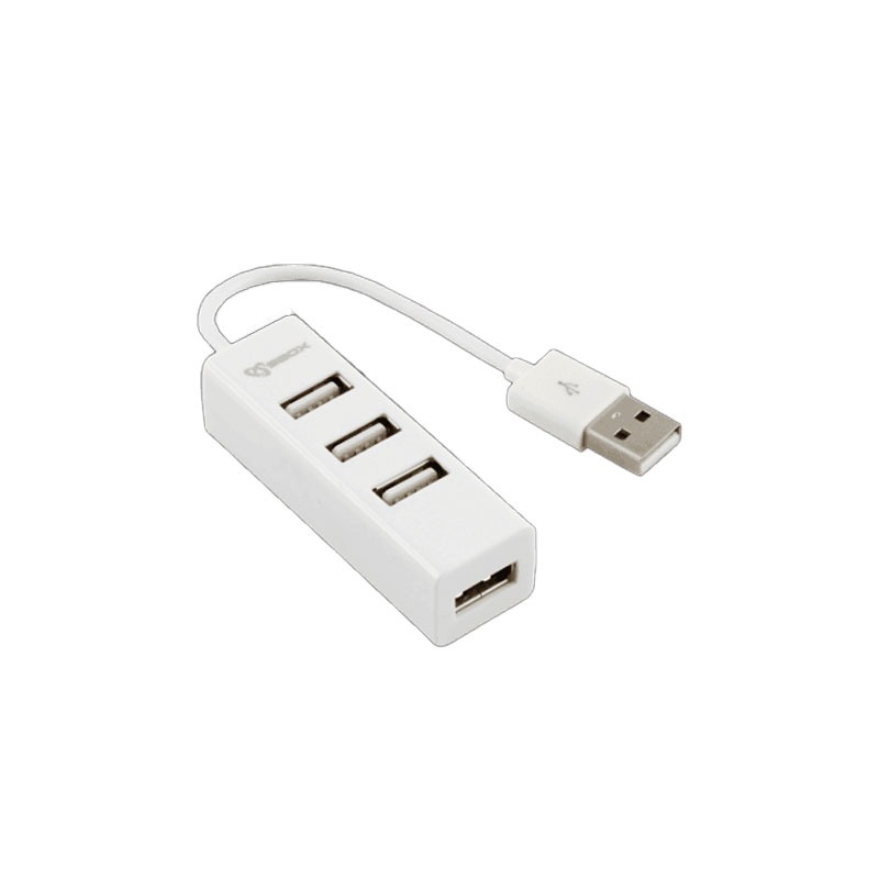 Hub SBOX H-204 USB 2.0 4 Ports - Blanc Hub SBOX H-204 USB 2.0 4 Ports - Blanc