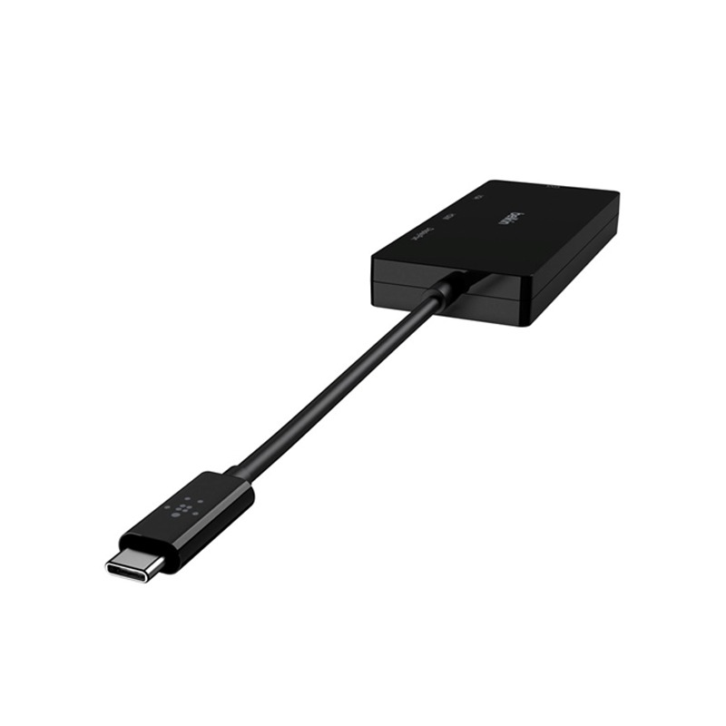 Adaptateur Vidéo Belkin USB-C vers HDMI/VGA/DisplayPort/DVI