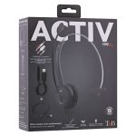 Micro Casque Stéréo MONO Filaire TNB PRO ACTIV 100M - Noir