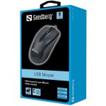 Souris Optique Filaire SANDBERG 631-01 USB - Noir
